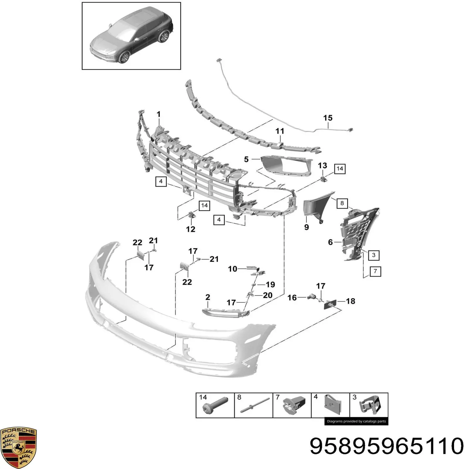  95895965110 Porsche