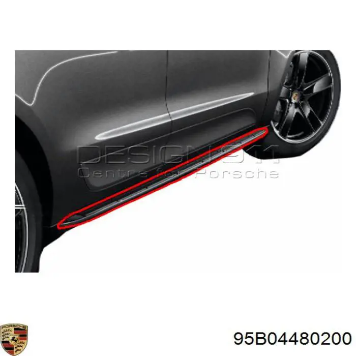 95B04480200 Porsche 