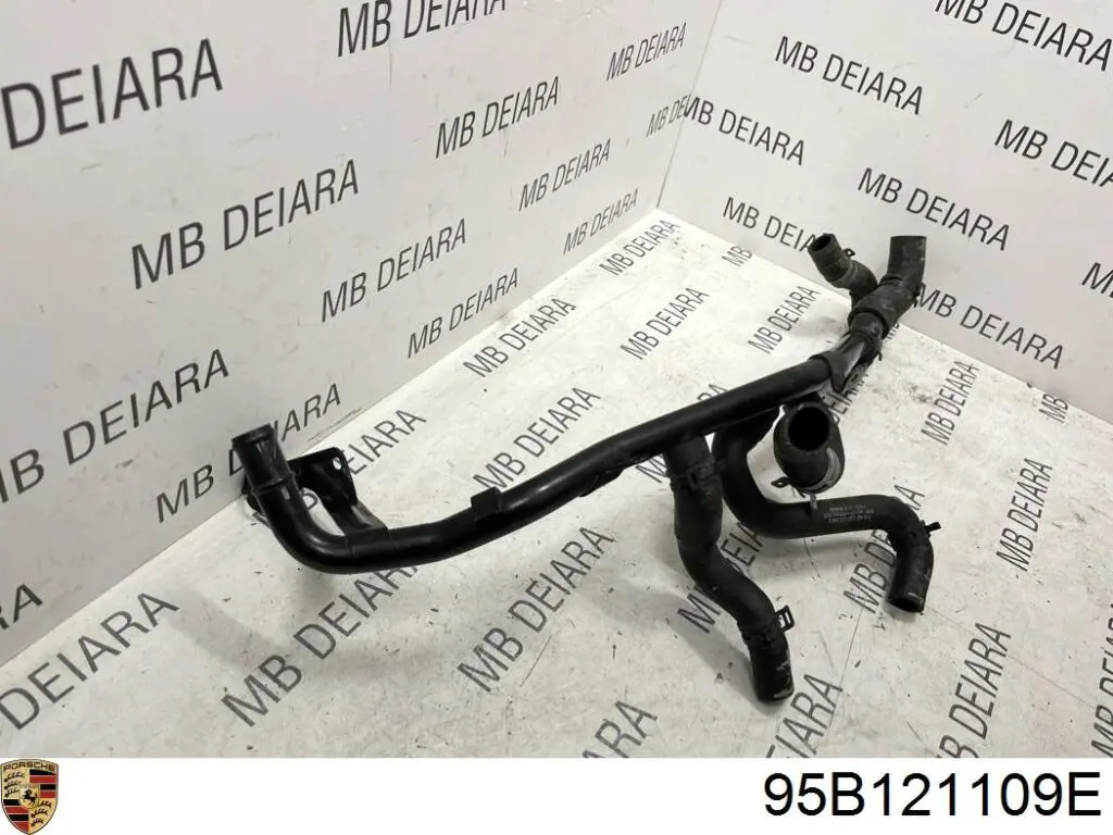 Купить 95B121109E Porsche Шланг радиатора охлаждения нижний