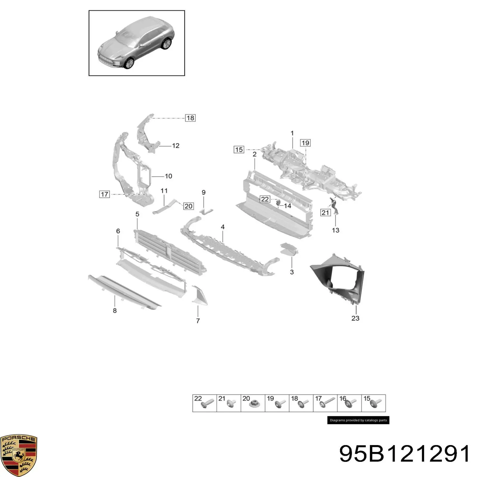  95B121291 Porsche