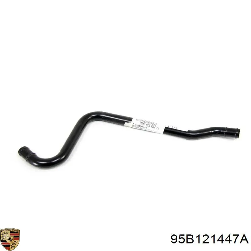 Купить 95B121447A Porsche Шланг расширительного бачка верхний