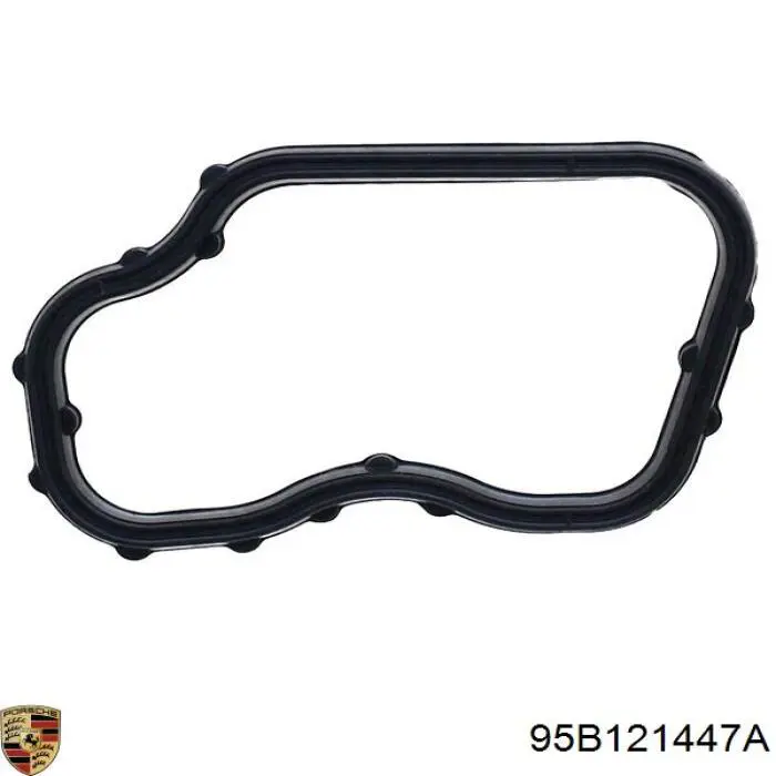 Купить 95B121447A Porsche Шланг расширительного бачка верхний