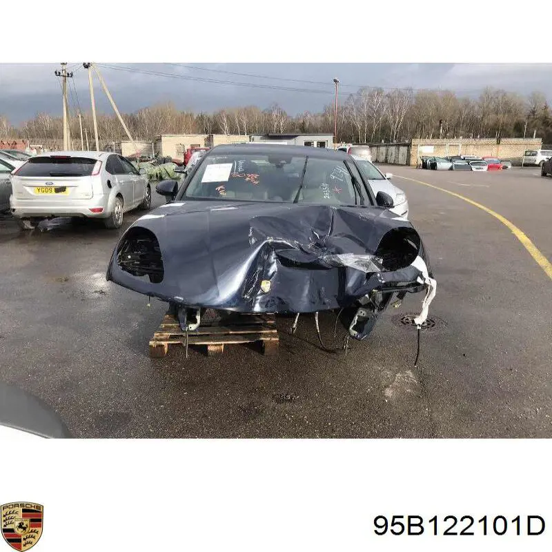 95B122101D Porsche Шланг системы охлаждения