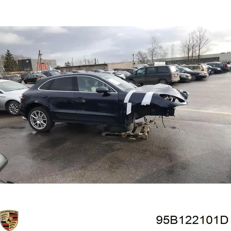 Шланг радиатора охлаждения Porsche 95B122101D цена, от 56.49 USD