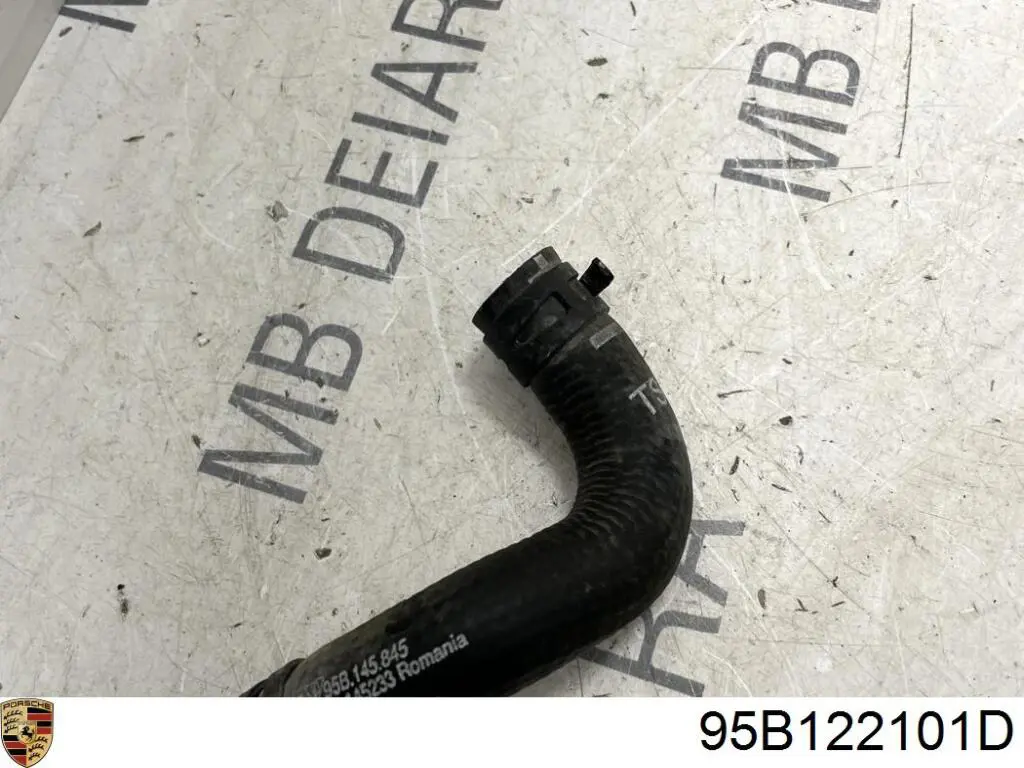 Купить 95B122101D Porsche Патрубок радиатора