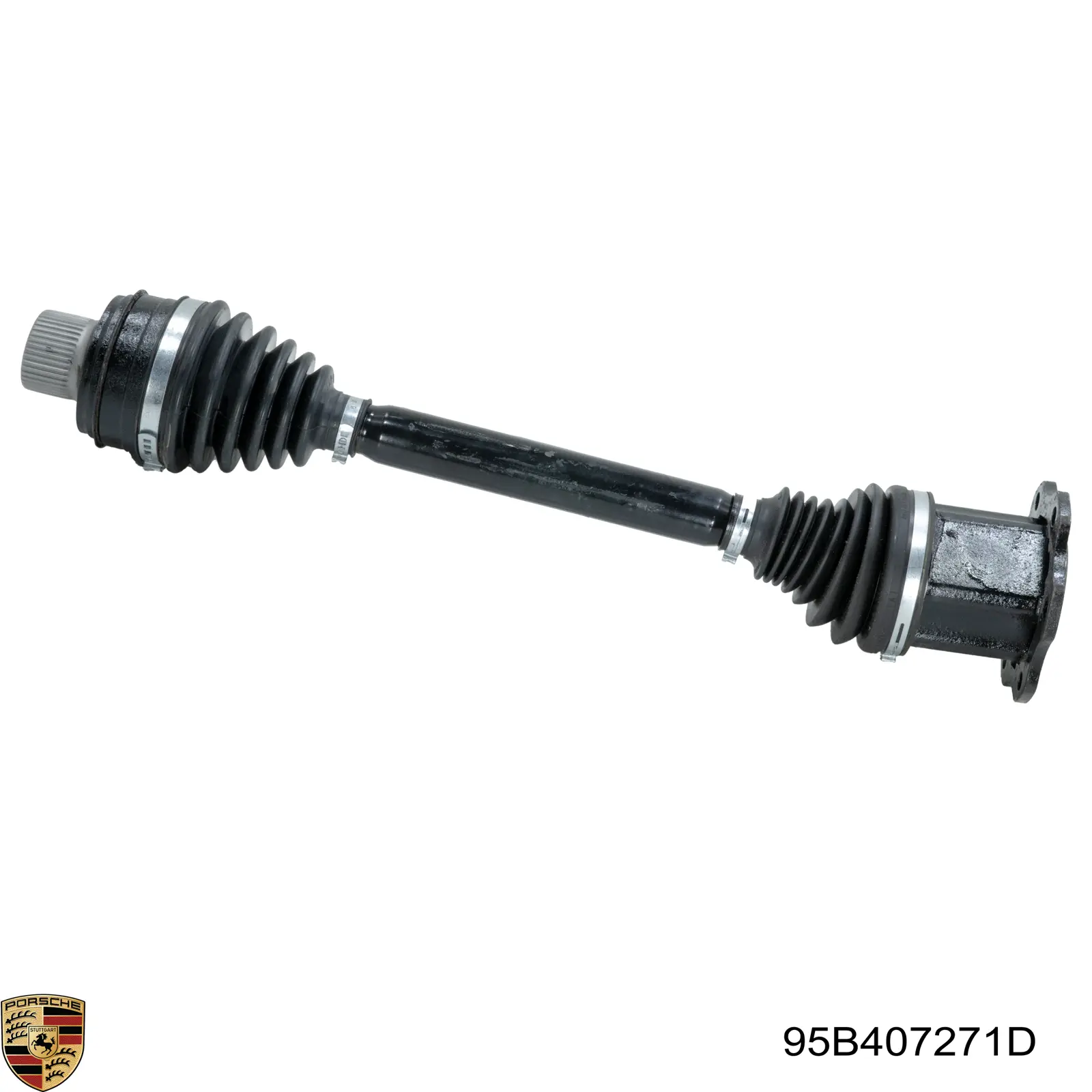 Полуось передняя 95B407271B Porsche