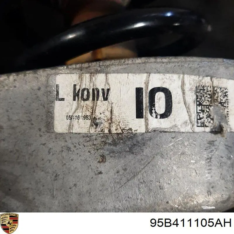 Купить 95B411105AH Porsche Винтовая пружина подвеска