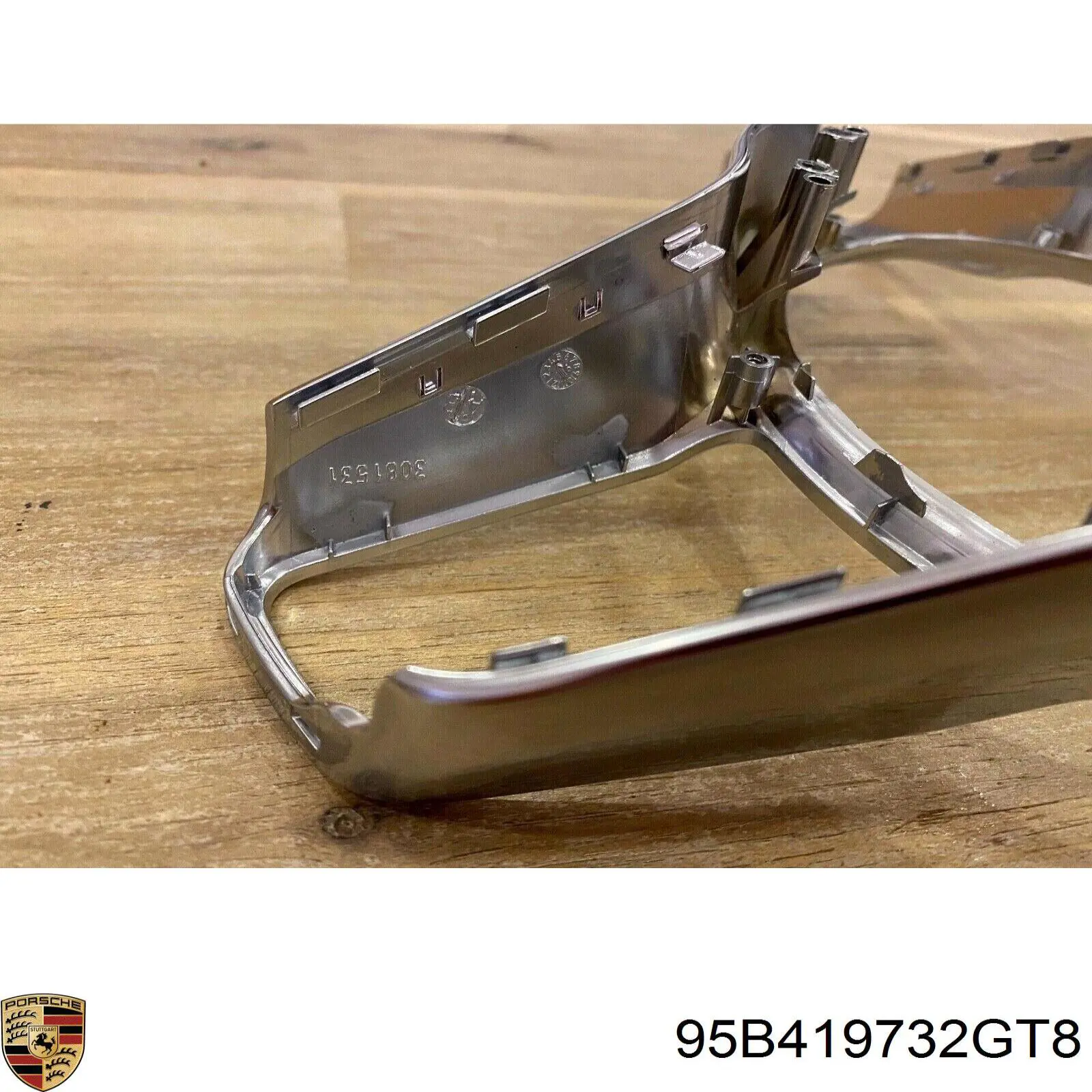 Накладка рулевого колеса 95B419732GT8 Porsche