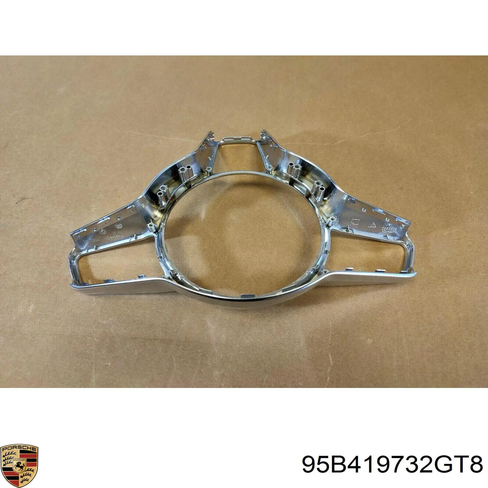 Накладка рулевого колеса Porsche 95B419732GT8 цена, от 56.47 USD