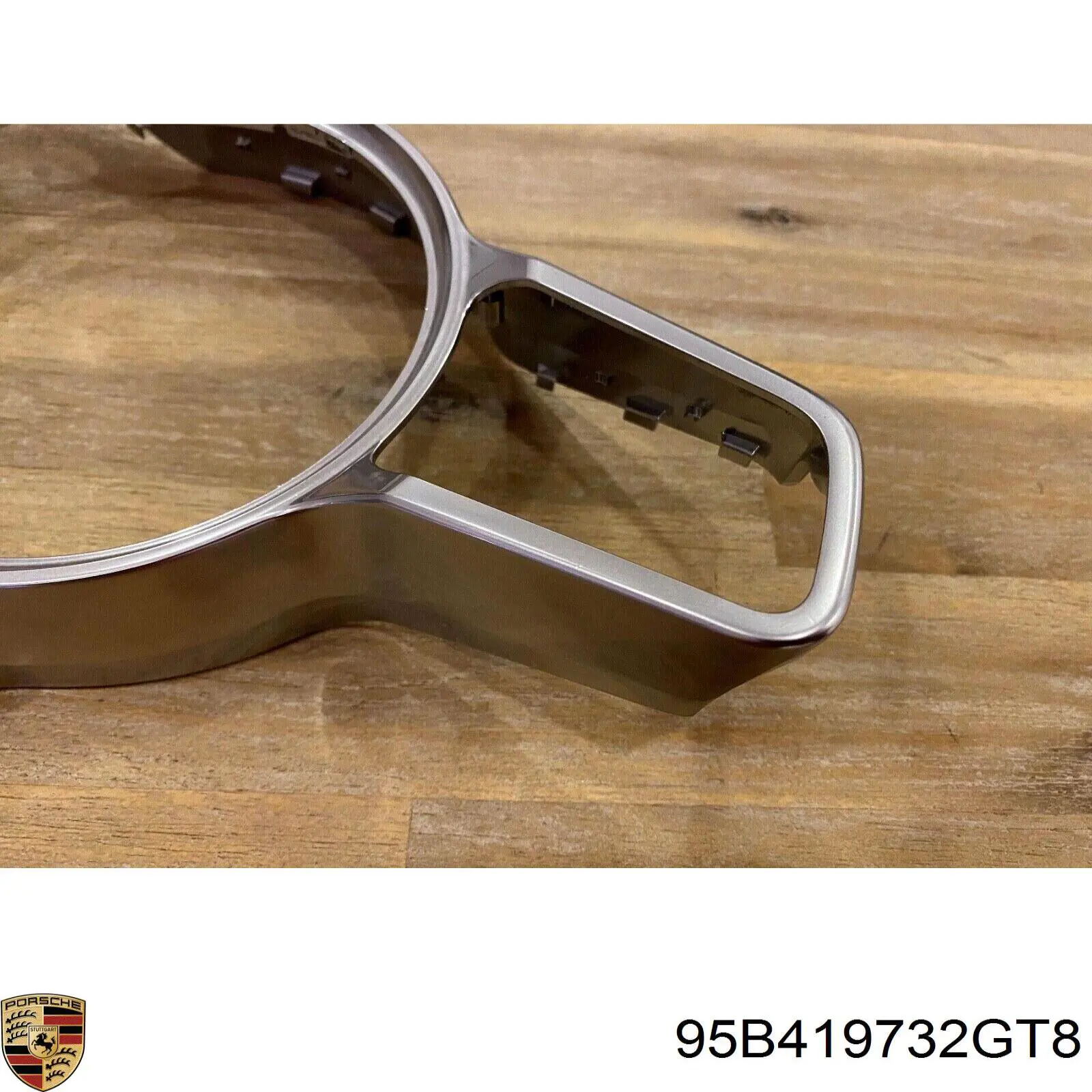 Купить 95B419732GT8 Porsche Накладка рулевого колеса