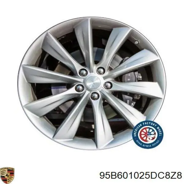 Диски колесные 95B601025AH8Z8 Porsche
