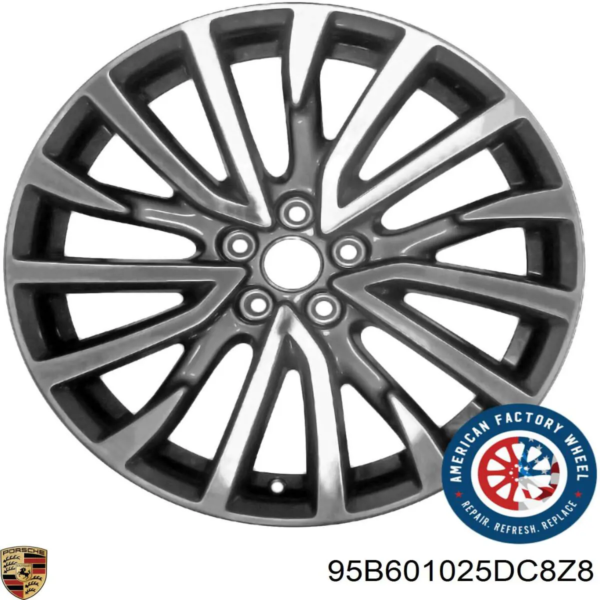 95B601025AR8Z8 Porsche Оригинальные диски