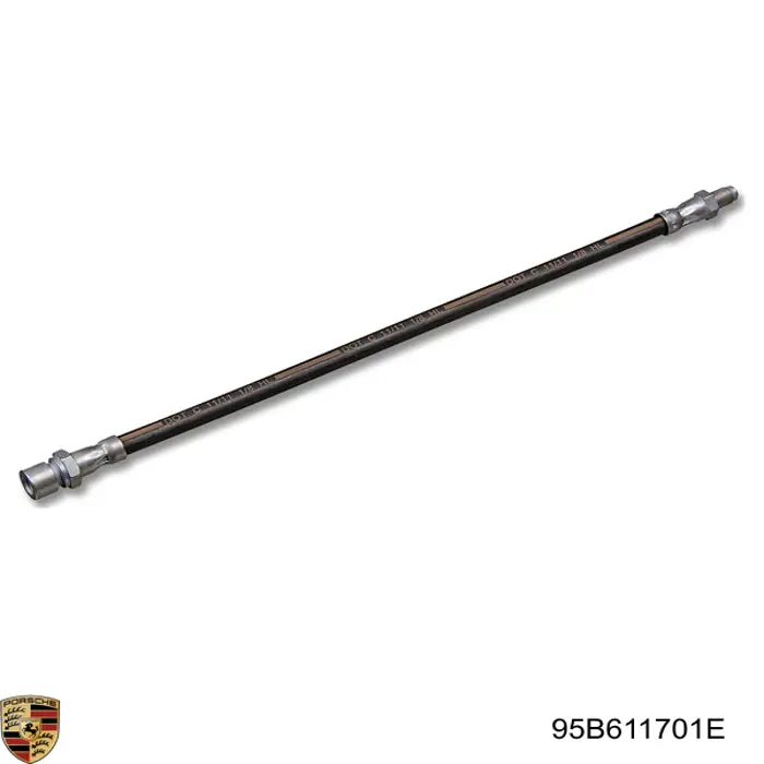Шланг тормозной передний Porsche 95B611701B цена, от 109.55 USD