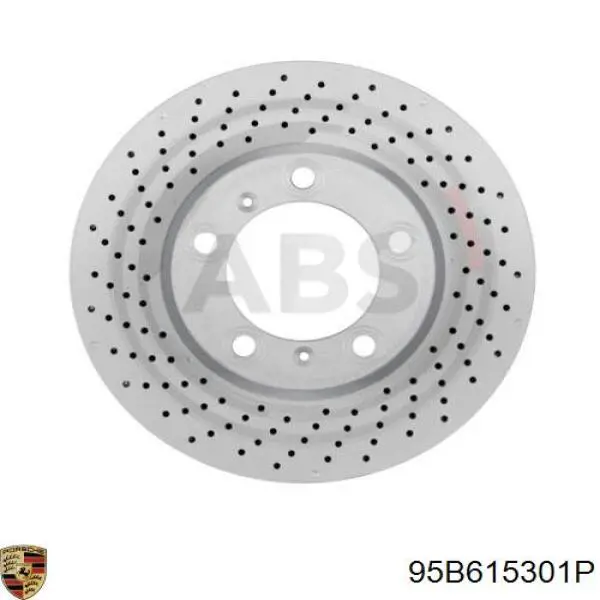 Купить 95B615301P Porsche Ротор тормозной