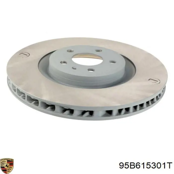 Передние тормозные диски 95B615301T Porsche