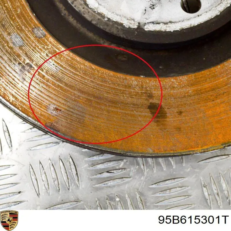 Передние тормозные диски 95B615301T Porsche