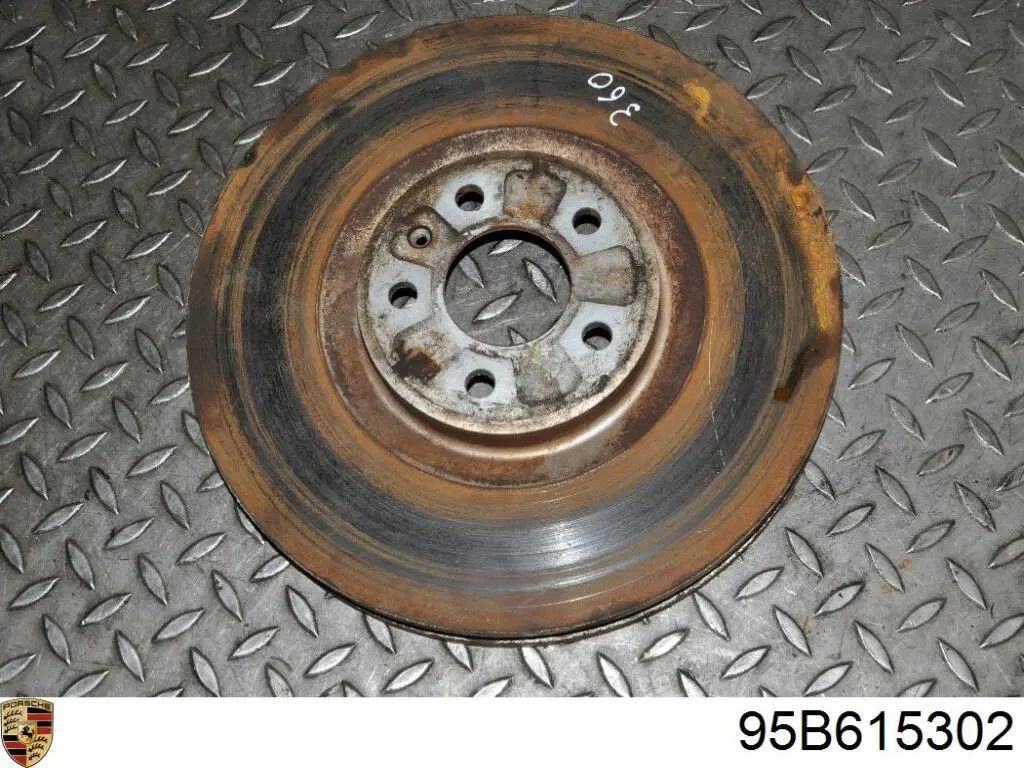 Передние тормозные диски 95B615302 Porsche