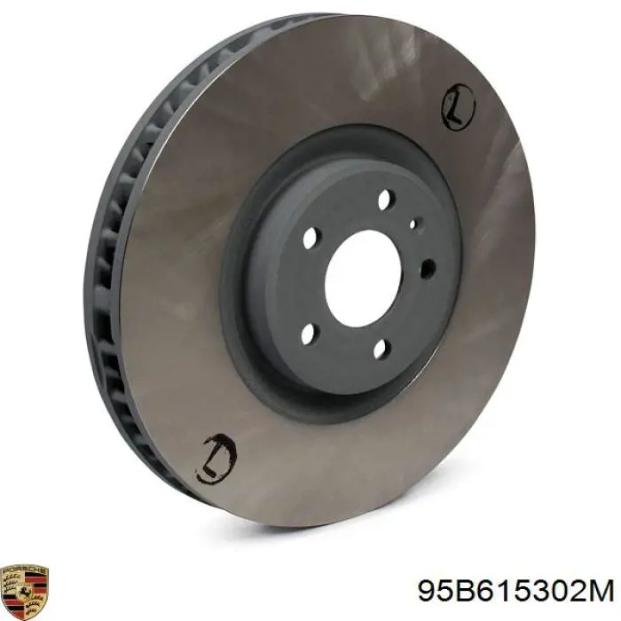 Купить 95B615302M Porsche Ротор тормозной