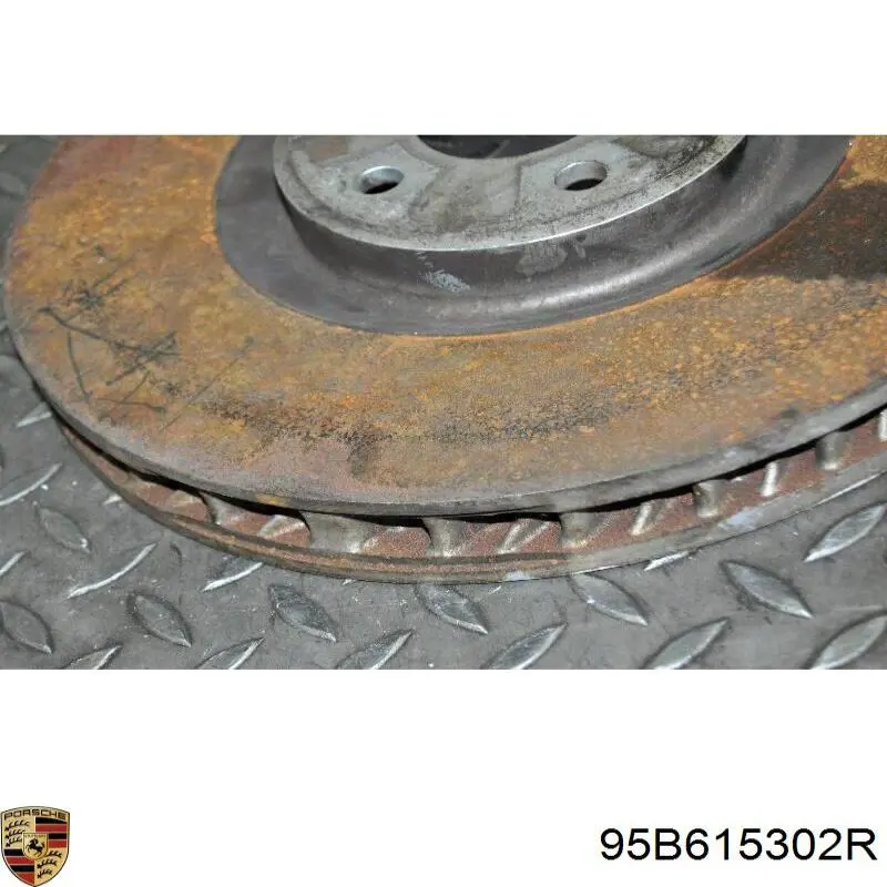 Купить 95B615302R Porsche Ротор тормозной