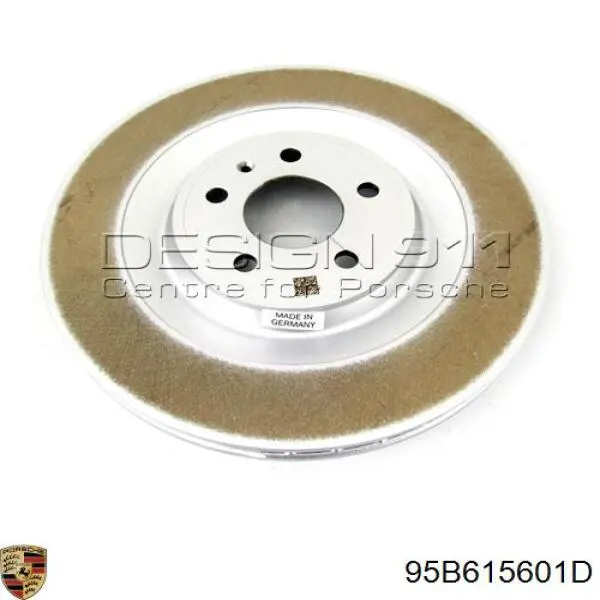 Купить 95B615601D Porsche Диск тормозной задний