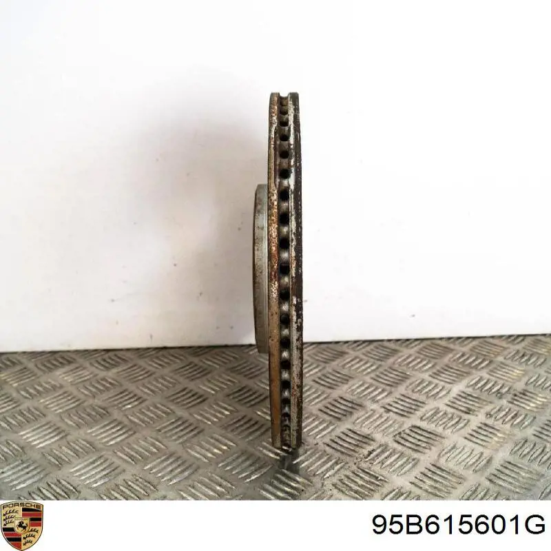 Задний дисковый тормоз Porsche 95B615601G