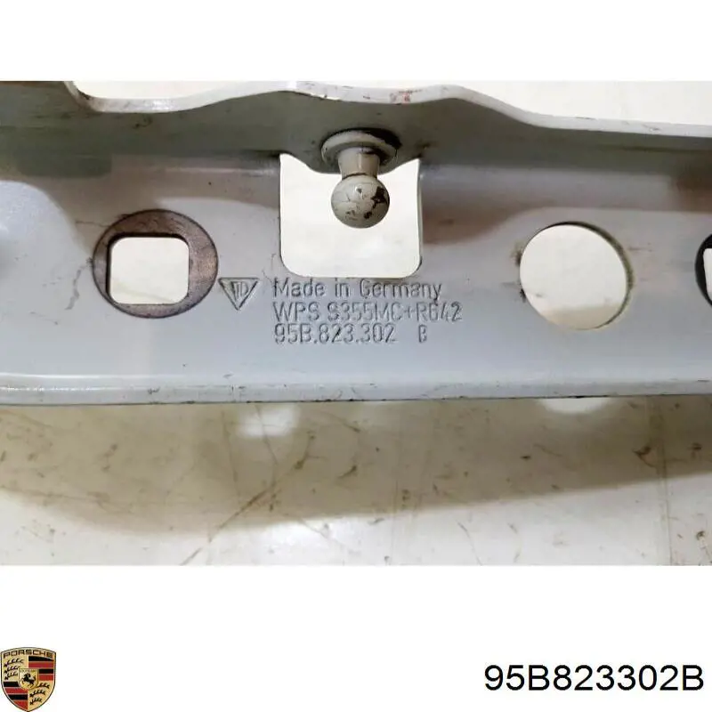 Купить 95B823302B Porsche Завеса капота правая