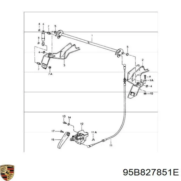  Porsche 95B827851E цена, от 57.01 USD