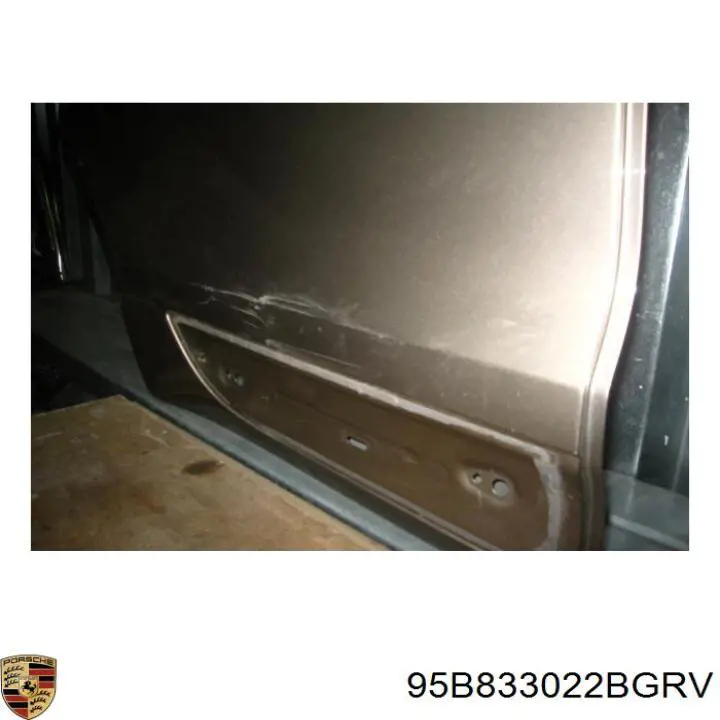 Дверь пассажирская задняя правая Porsche 95B833022BGRV цена, от 439.97 USD