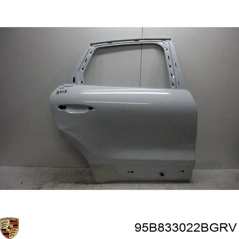 95B833022BGRV Porsche Дверь задняя, правая