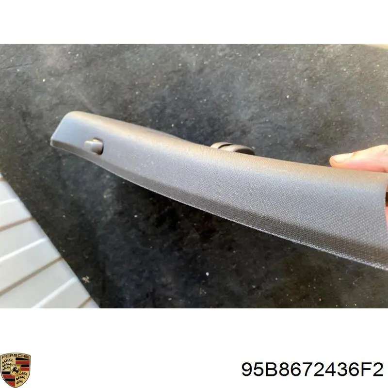 Обшивка стойки кузова внутренняя средняя левая Porsche 95B8672436F2 цена, от 35.47 USD