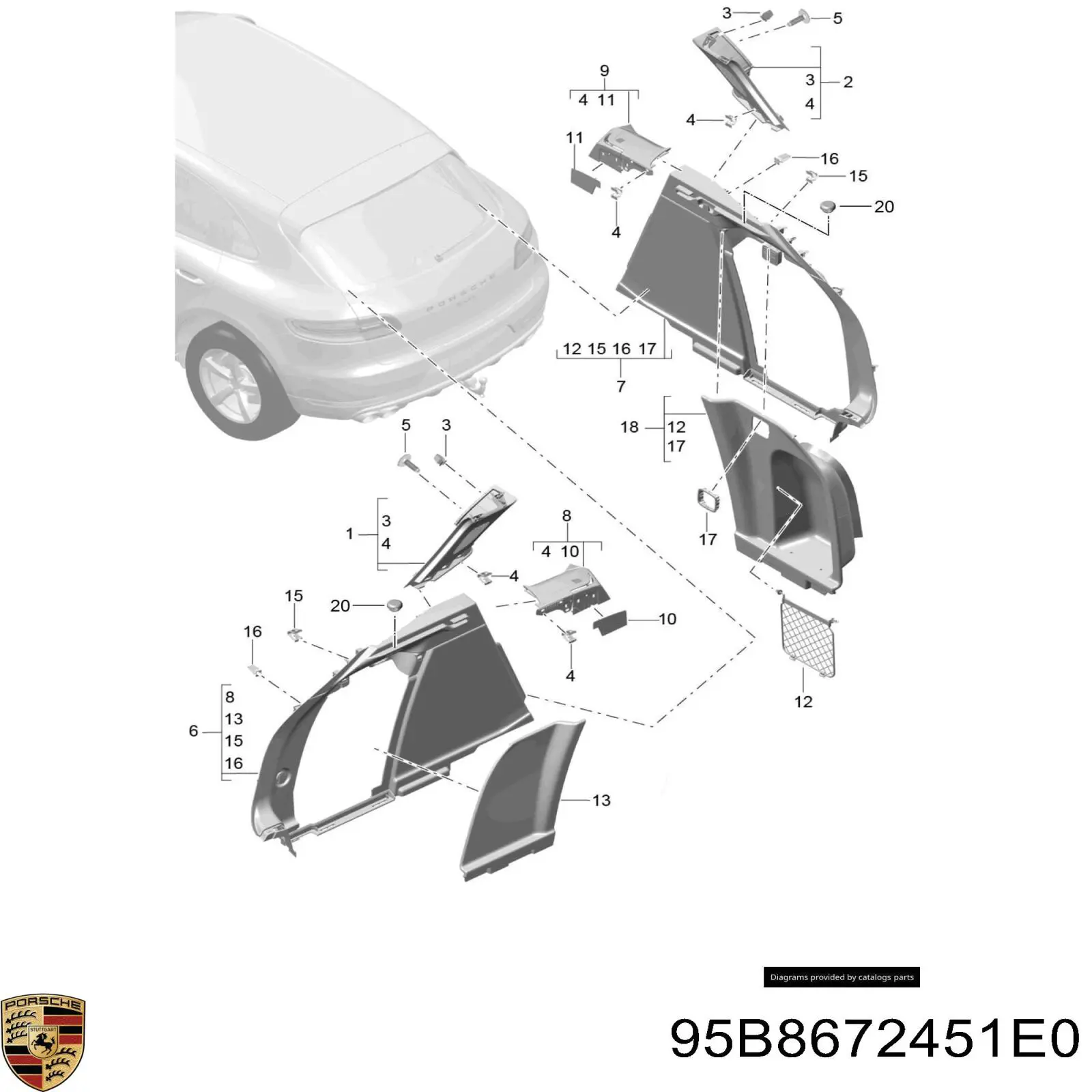 95B8672451E0 Porsche 