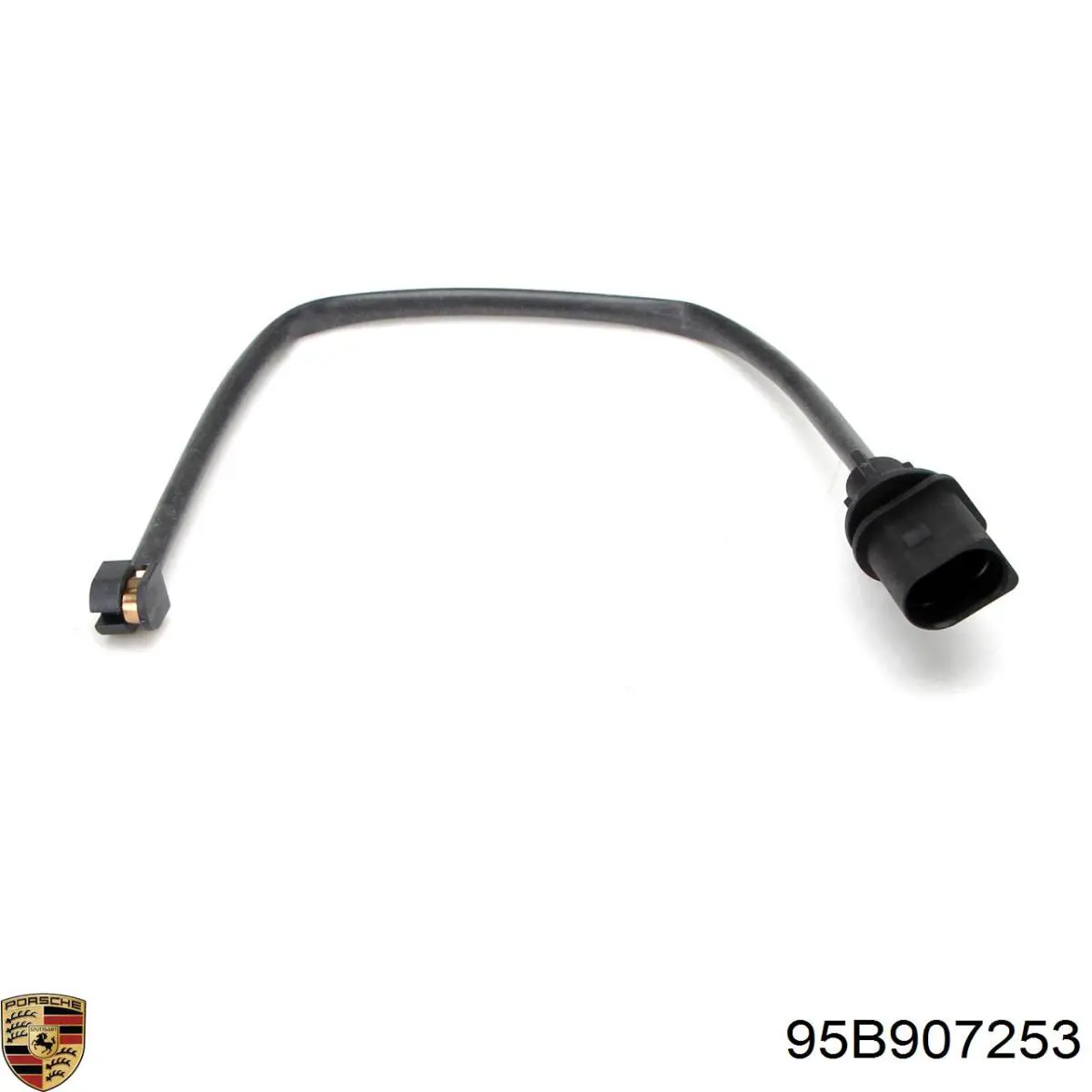 95B907253 Porsche sensor dianteiro de desgaste das sapatas do freio