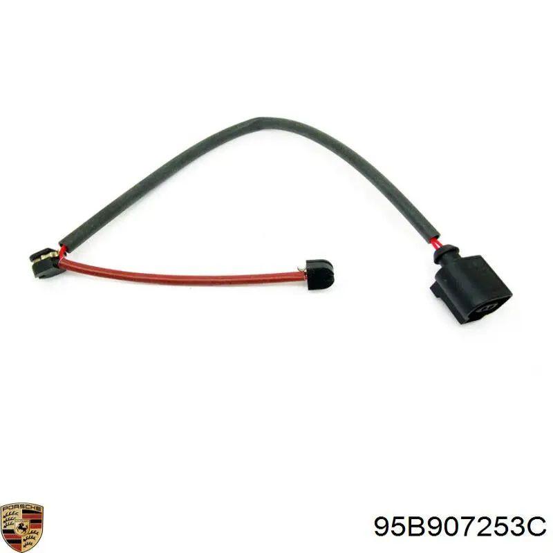 Сигнализатор износ тормозных колодок Porsche 95B907253C цена, от 8.07 USD
