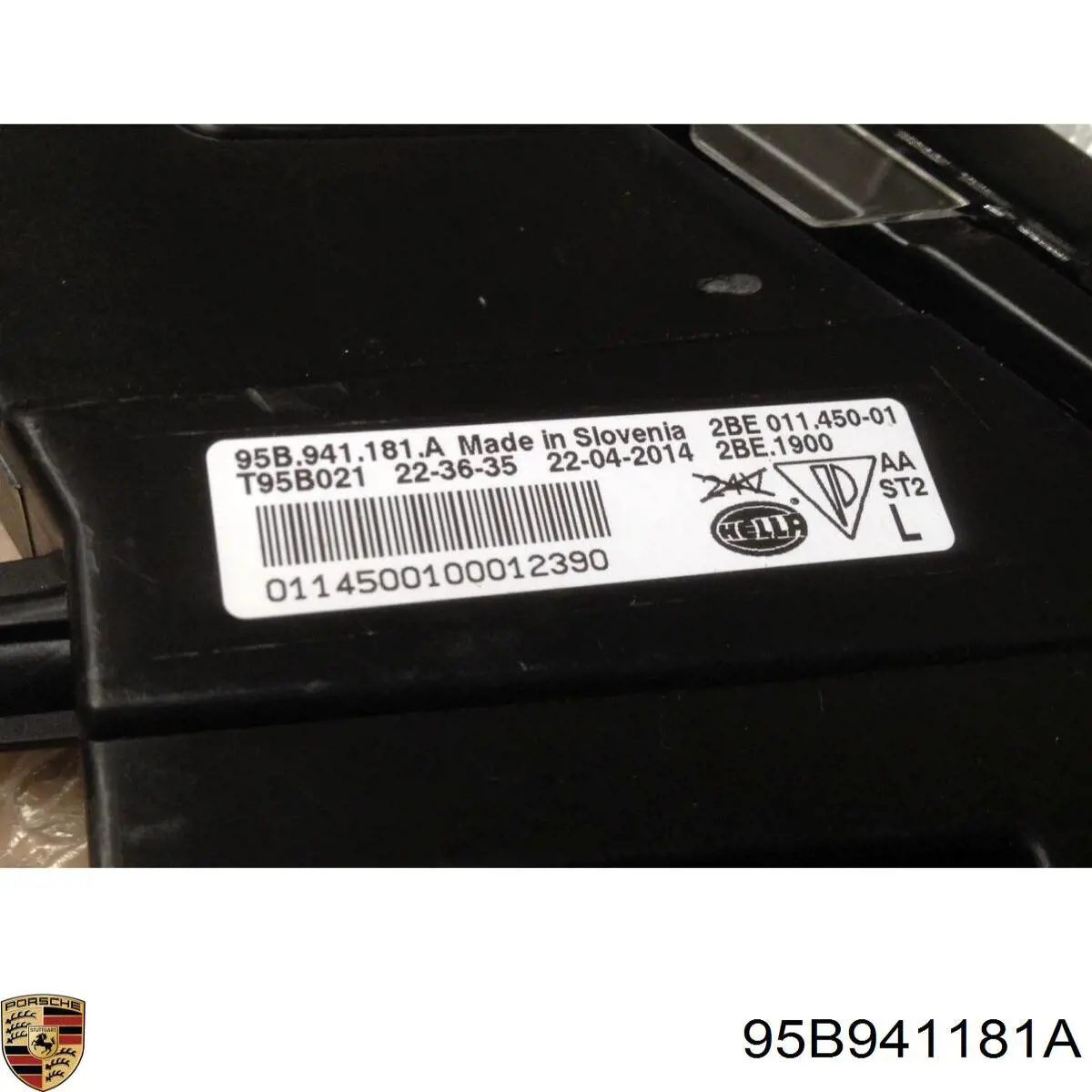 Поворотник левый 95B941181A Porsche