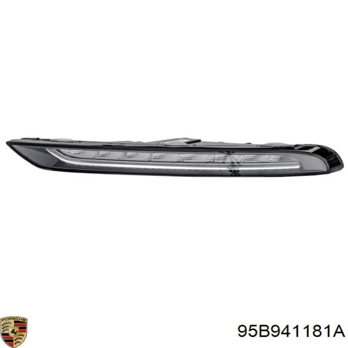 Левый фонарь указателя поворота Porsche 95B941181A