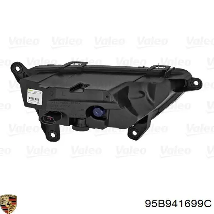 Фара противотуманная, левая Porsche 95B941699 цена, от 168.33 USD