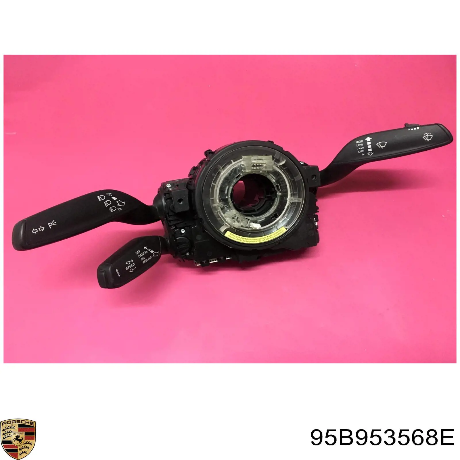 Контактное кольцо подушки безопасности Porsche 95B953568G цена, от 282.14 USD
