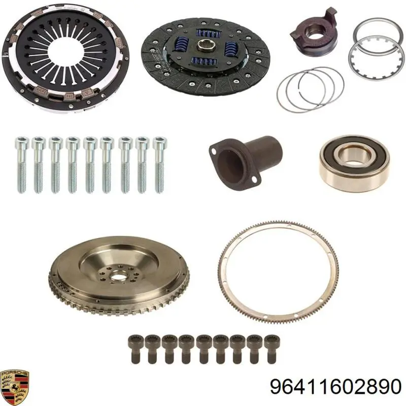 Купить 96411602890 Porsche Корзина сцепления