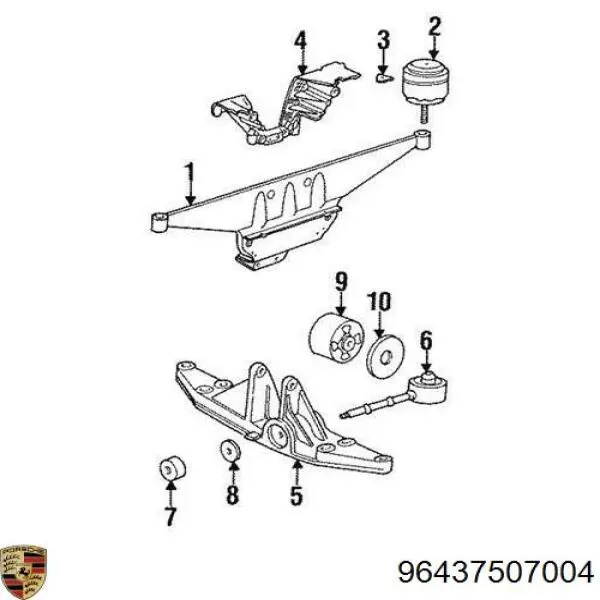 96437507004 Porsche 