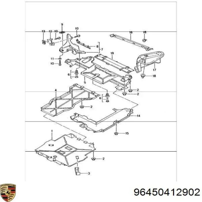  Porsche 96450412902