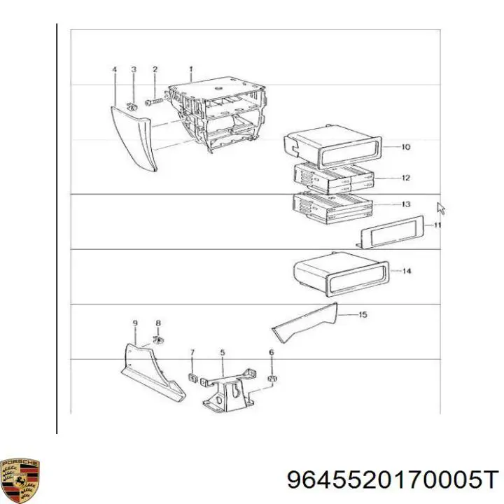  9645520170005T Porsche