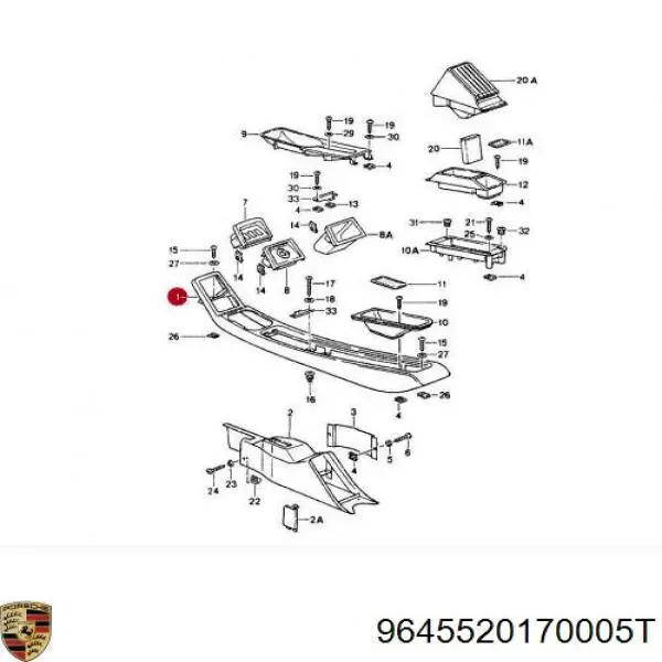 9645520170005T Porsche 