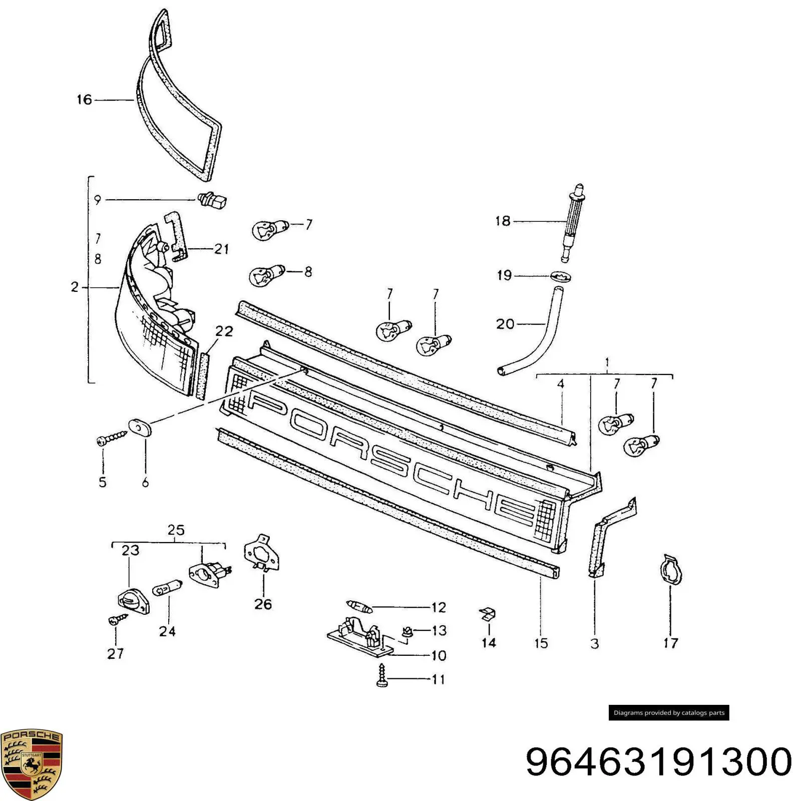  96463191300 Porsche