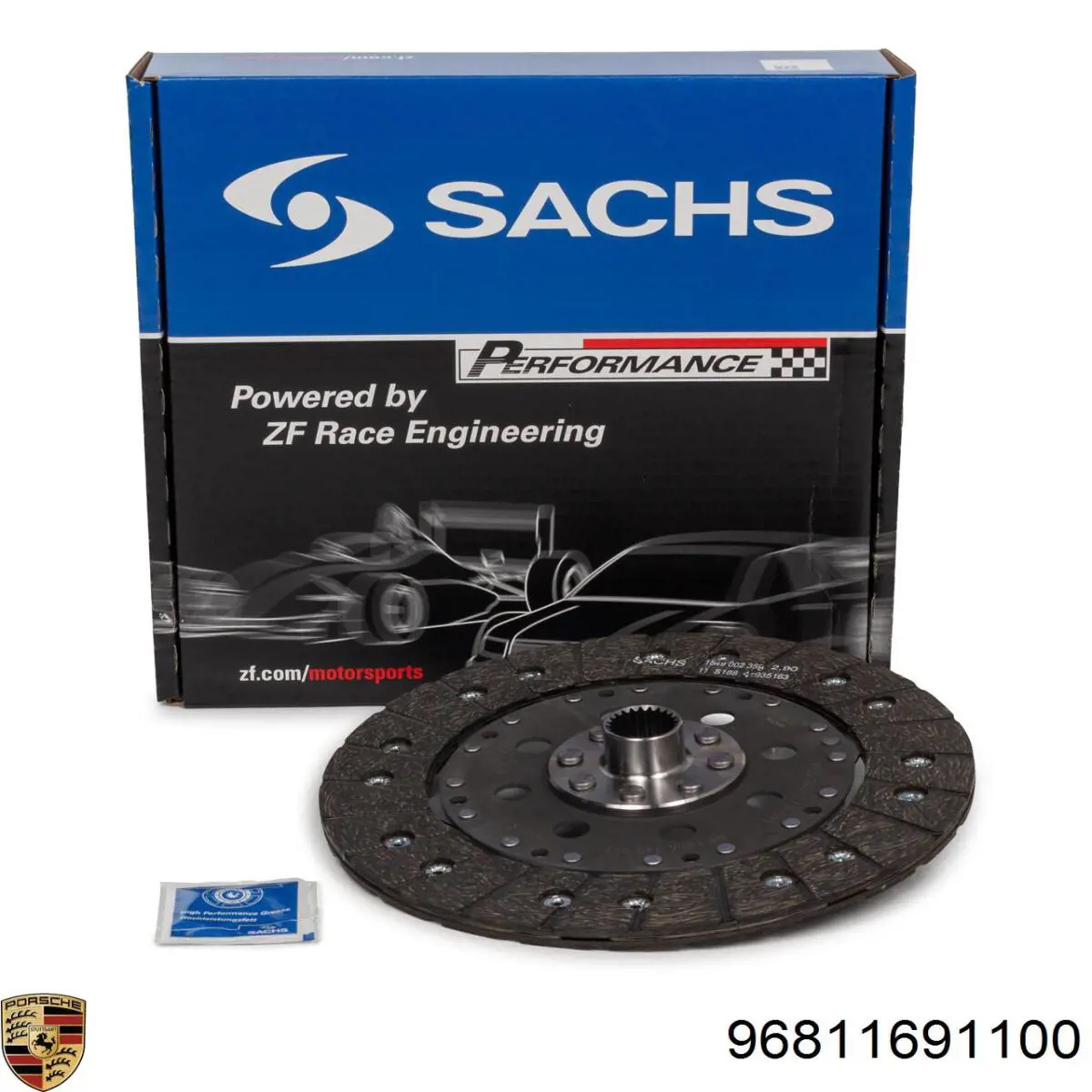 Диск сцепления 96811691100 Porsche