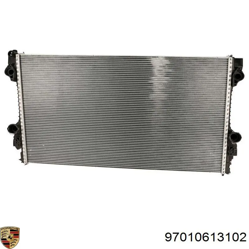 97010613102 Porsche radiador de esfriamento de motor