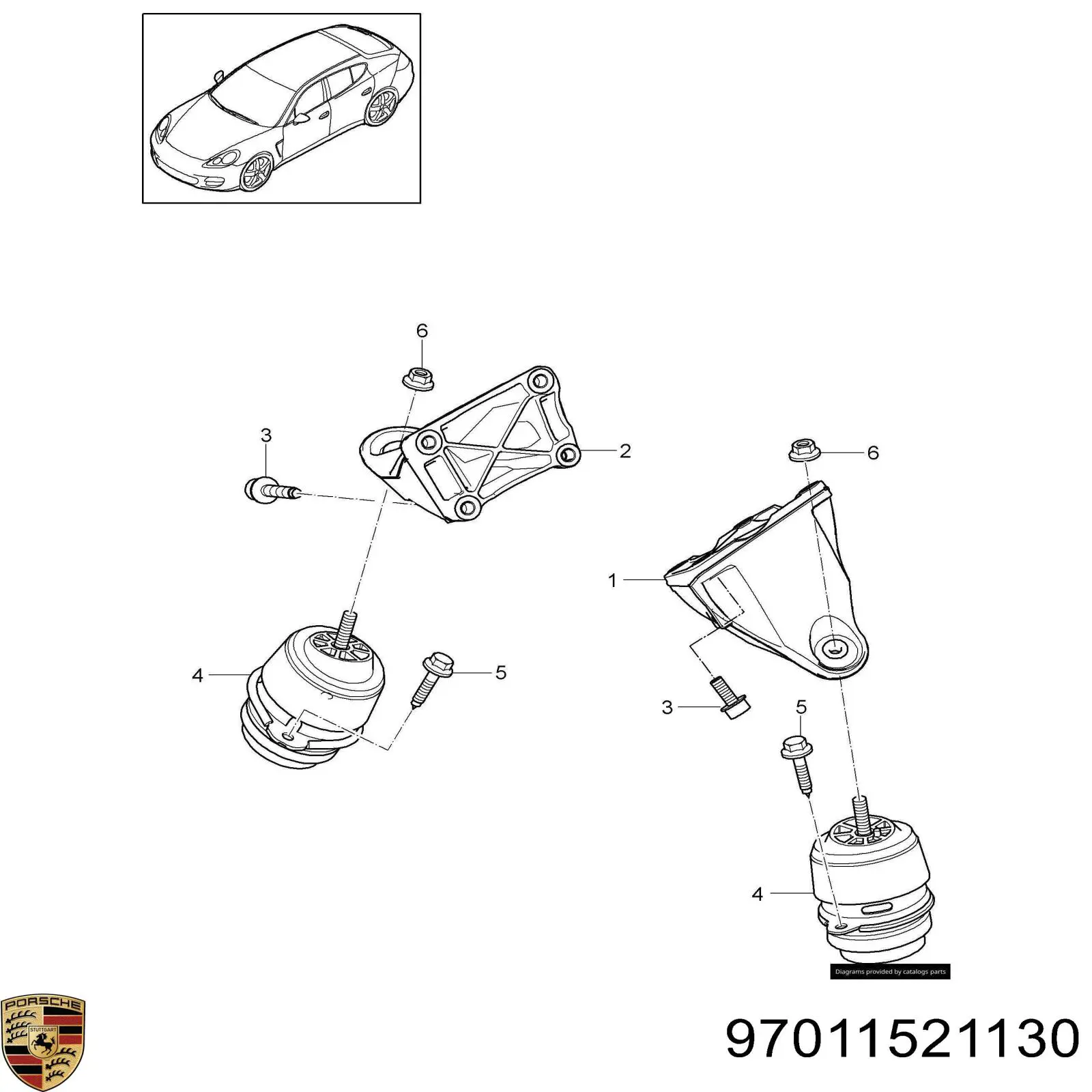 97011521130 Porsche 