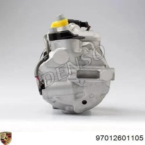 97012601105 Porsche Шкив компрессора кондиционера