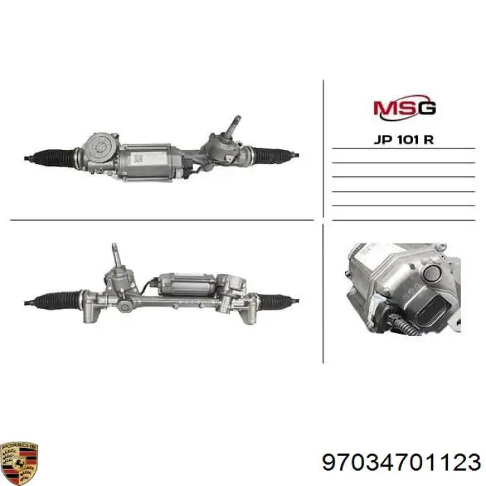 Купить PH9207 AGR Рулевая рейка