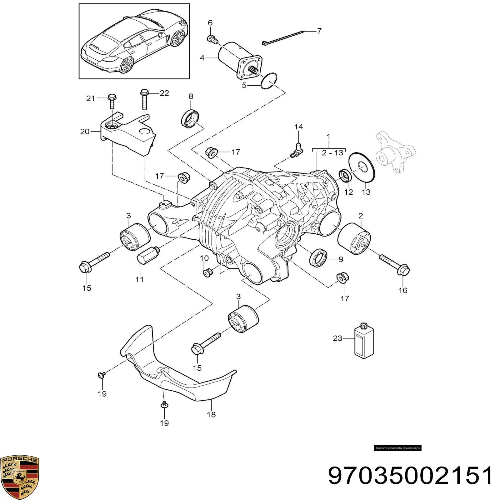  Porsche 97035002151 цена, от 469.99 USD