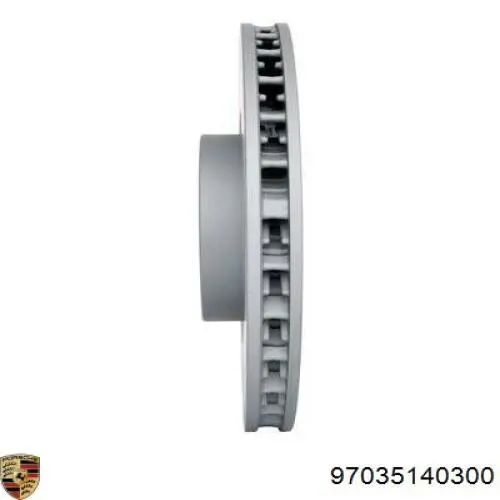 Купить 97035140300 Porsche Ротор тормозной